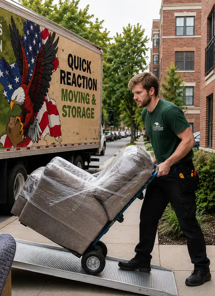 Quick Reaction Moving team loading
