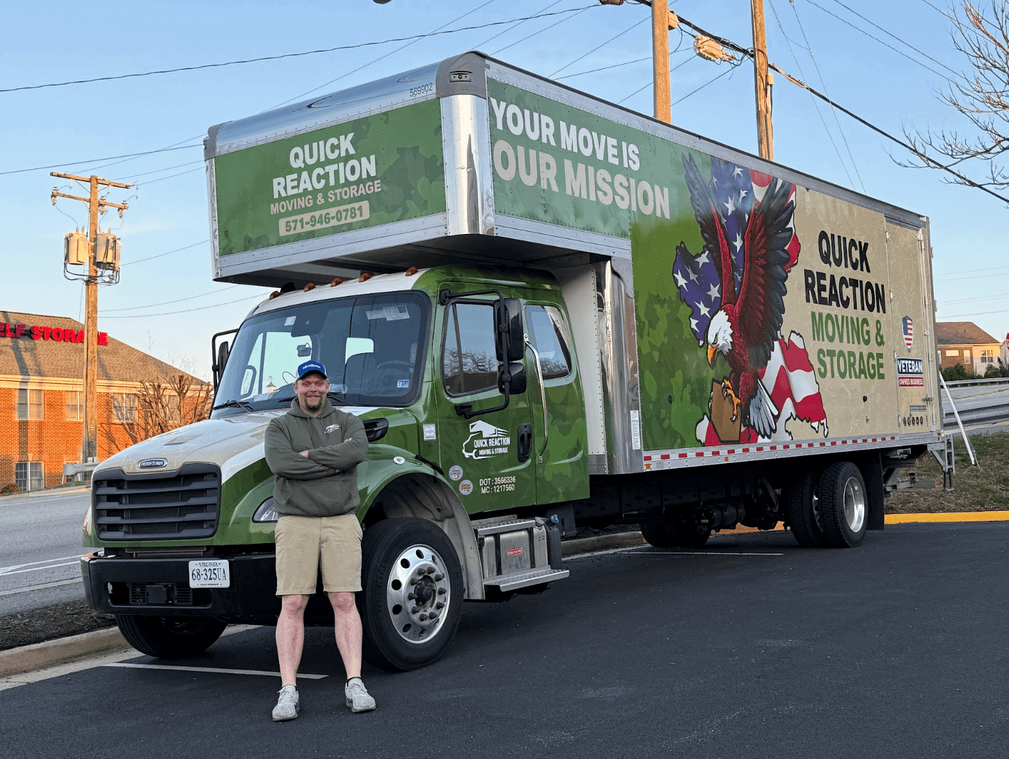 Quick Reaction Moving Owner in Lorton, VA